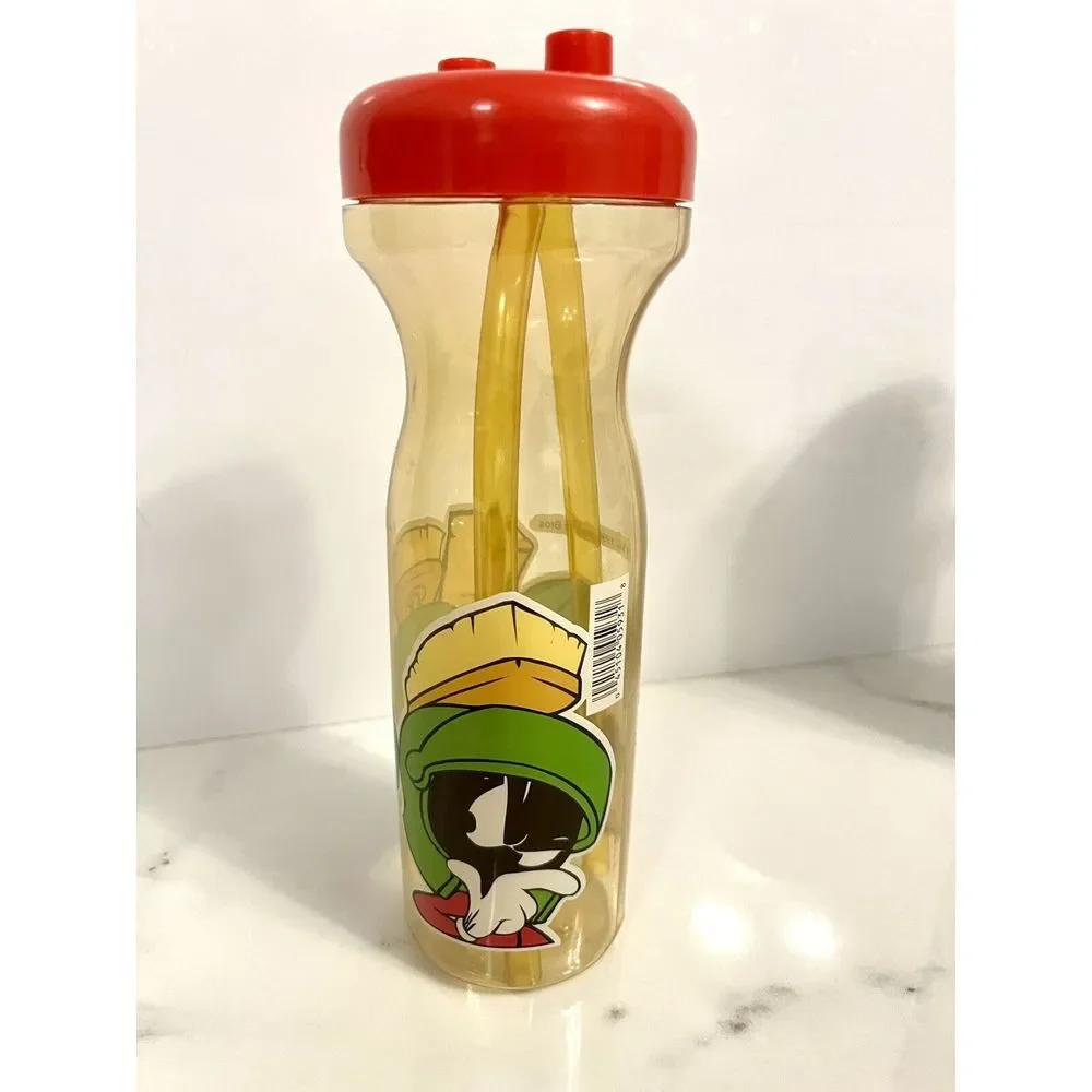 MARVIN THE MARTIAN Vintage 1990s Looney Tunes Warner Brothers Bowl Mug Bottle